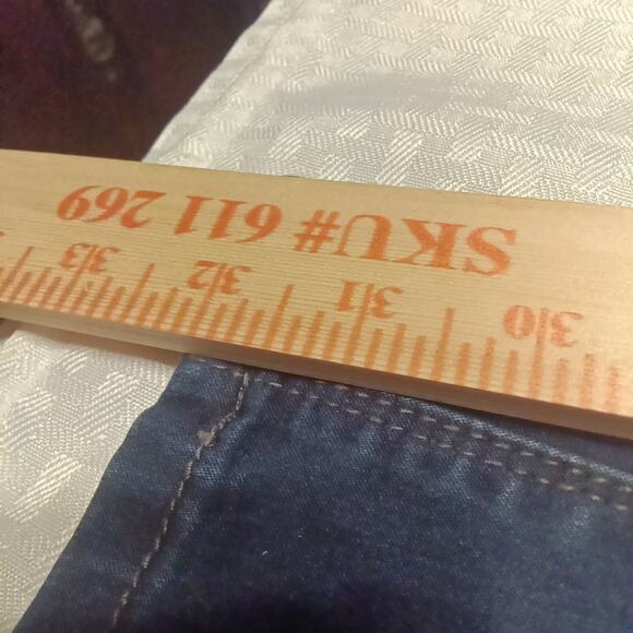 Seven7 Women's Blue Jeans Rocker Slim Size 14 Dark Wash Low Rise Boot Cut - Picture 2 of 11